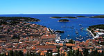 Panorama of Hvar town